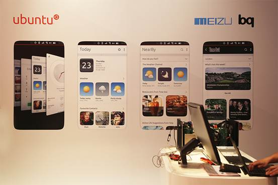 魅族 MX4 Ubuntu 正式亮相 MWC2015