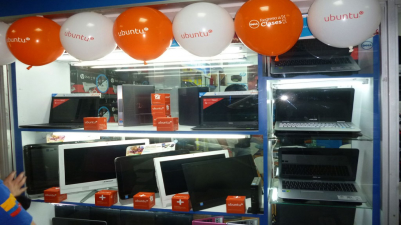 拉美500家门店开售预装Ubuntu戴尔电脑
