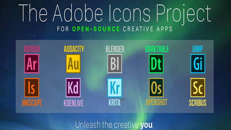 【每周一贴】10个 Adobe 风格的创意图标，你值得拥有！